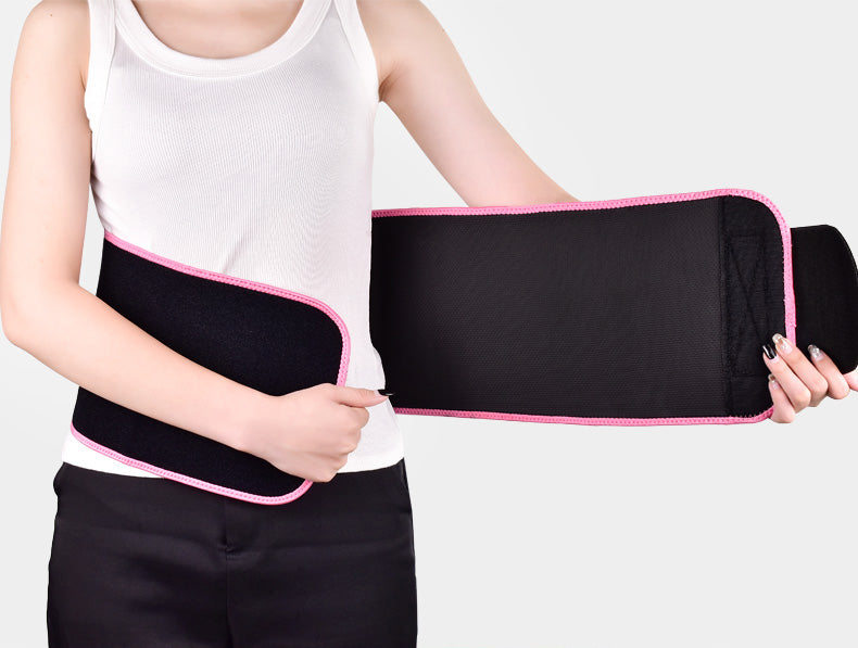 WAIST Trimmer Support Belt for Women Men, Breathable Lower Back Brace