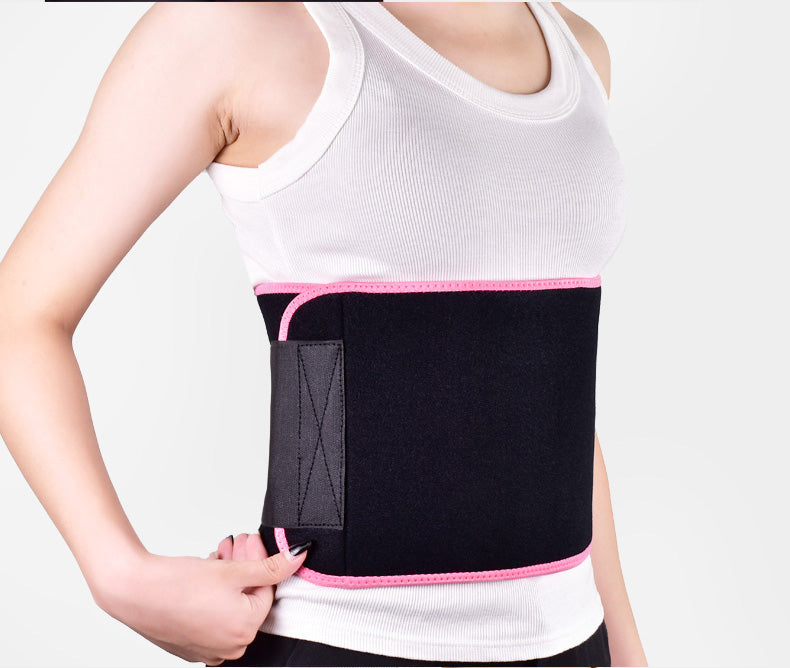 WAIST Trimmer Support Belt for Women Men, Breathable Lower Back Brace