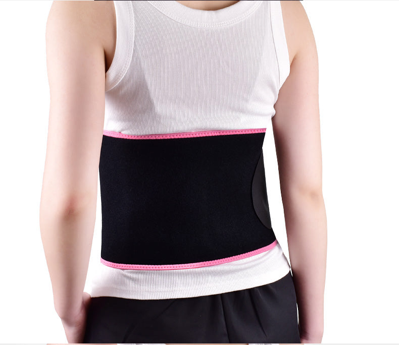 WAIST Trimmer Support Belt for Women Men, Breathable Lower Back Brace