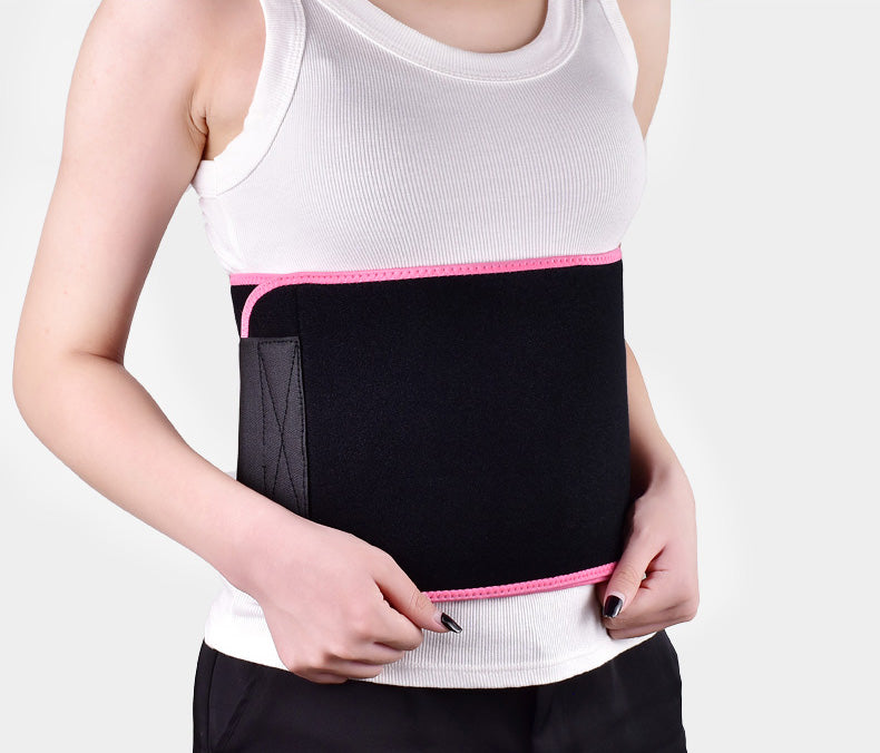 WAIST Trimmer Support Belt for Women Men, Breathable Lower Back Brace