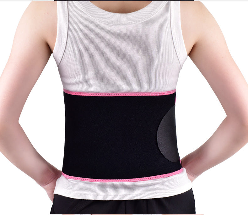 WAIST Trimmer Support Belt for Women Men, Breathable Lower Back Brace