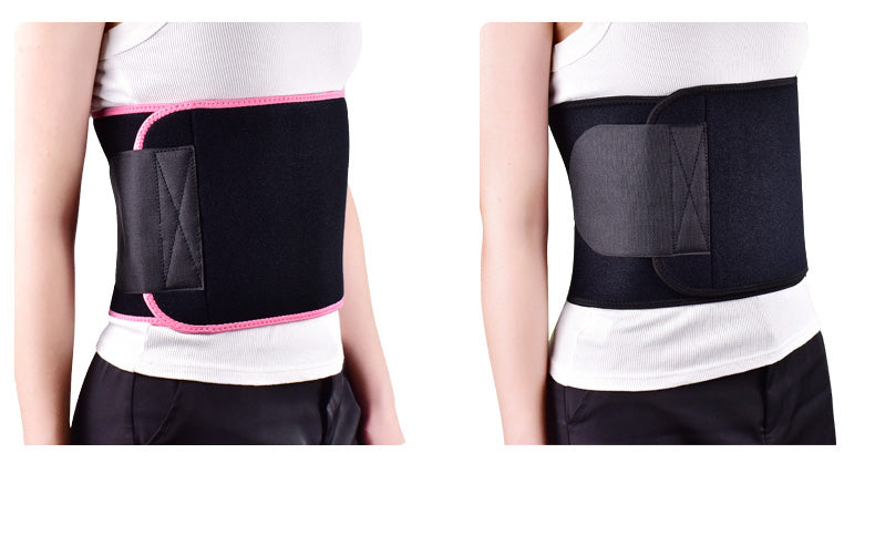 WAIST Trimmer Support Belt for Women Men, Breathable Lower Back Brace