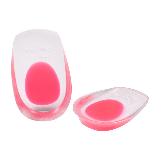 B02 silicone heel pad cup cushion for flat foot,HEEL PAIN RELIEF ,SILICONE INSOLE