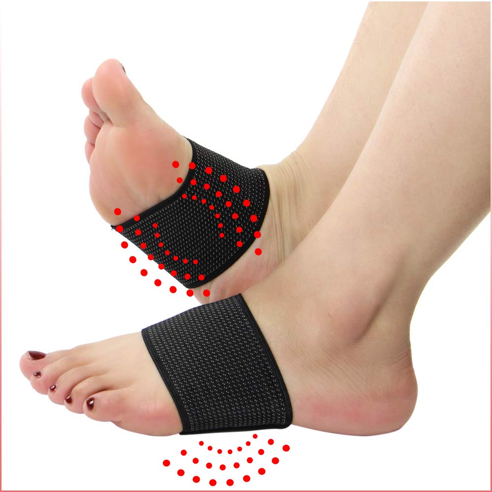 E27 elastic copper arch support plantar fasciitis compression