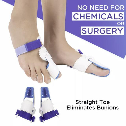 ZRWC14C Bunion CORRECTOR ,Toe Separators Big Toe Spacer Hallux Valgus Night Splint for Hammer Toe