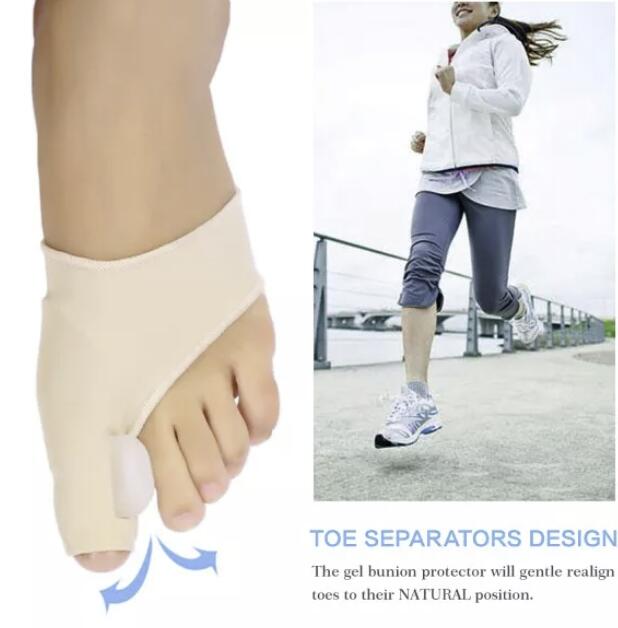 ZRWC18B Bunion Relief splint with Gel Pads Toe Separator Bunion Sleeve corrector