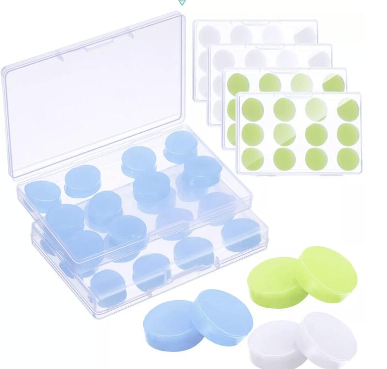 EAR001 Ear Plugs Molded soft Silicone Earplugs for swimming works